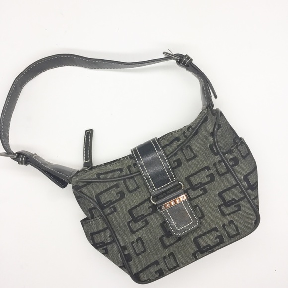 guess black side bag
